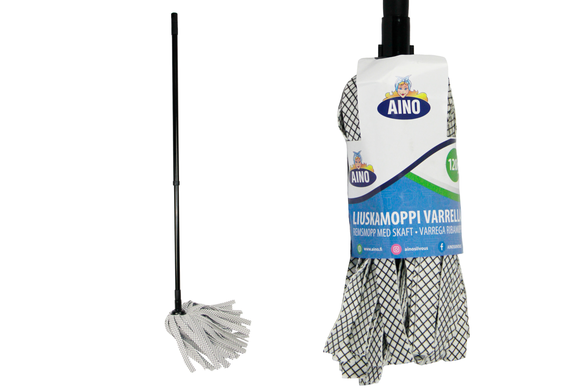 Aino liuskamoppi varrella