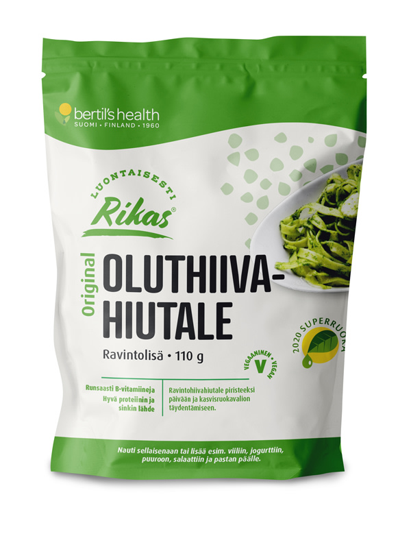 Bertil's Health Rikas 110 g oluthiivahiutale
