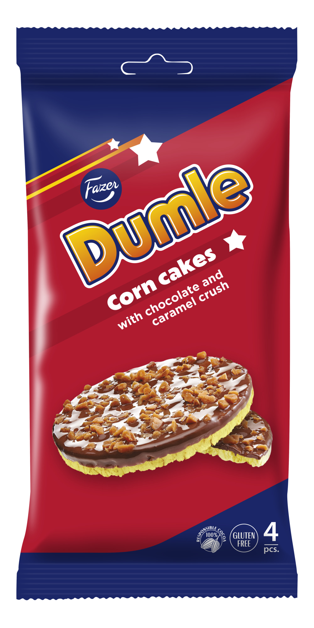 Fazer Dumle 4 kpl 66g maissikakku