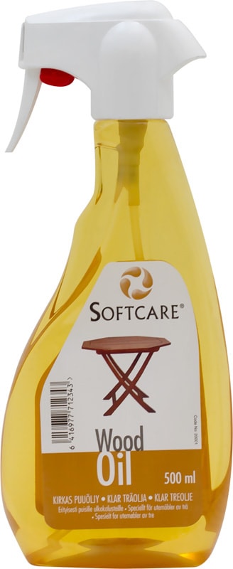 Softcare 500 ml kirkas puuöljy