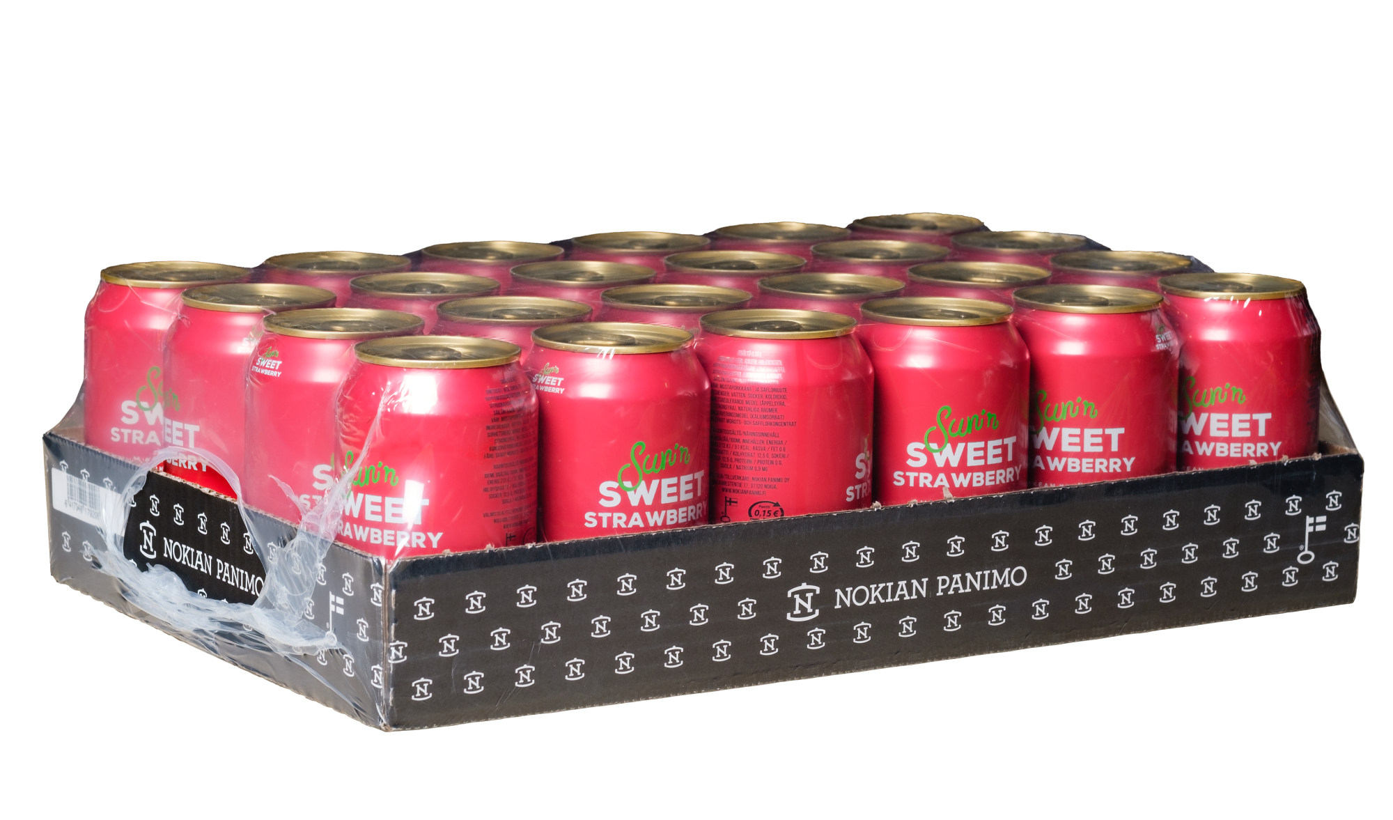 Sun'n Sweet Strawberry 24x0,33 l virvoitusjuoma