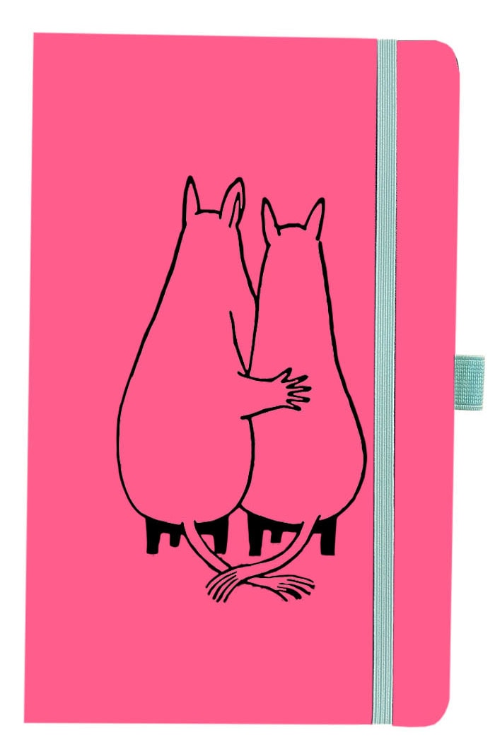 Muumi A5 pinkki muistikirja
