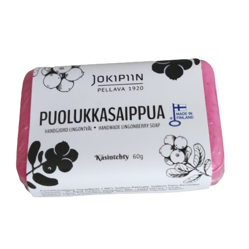 Jokipiin Pellava puolukkasaippua