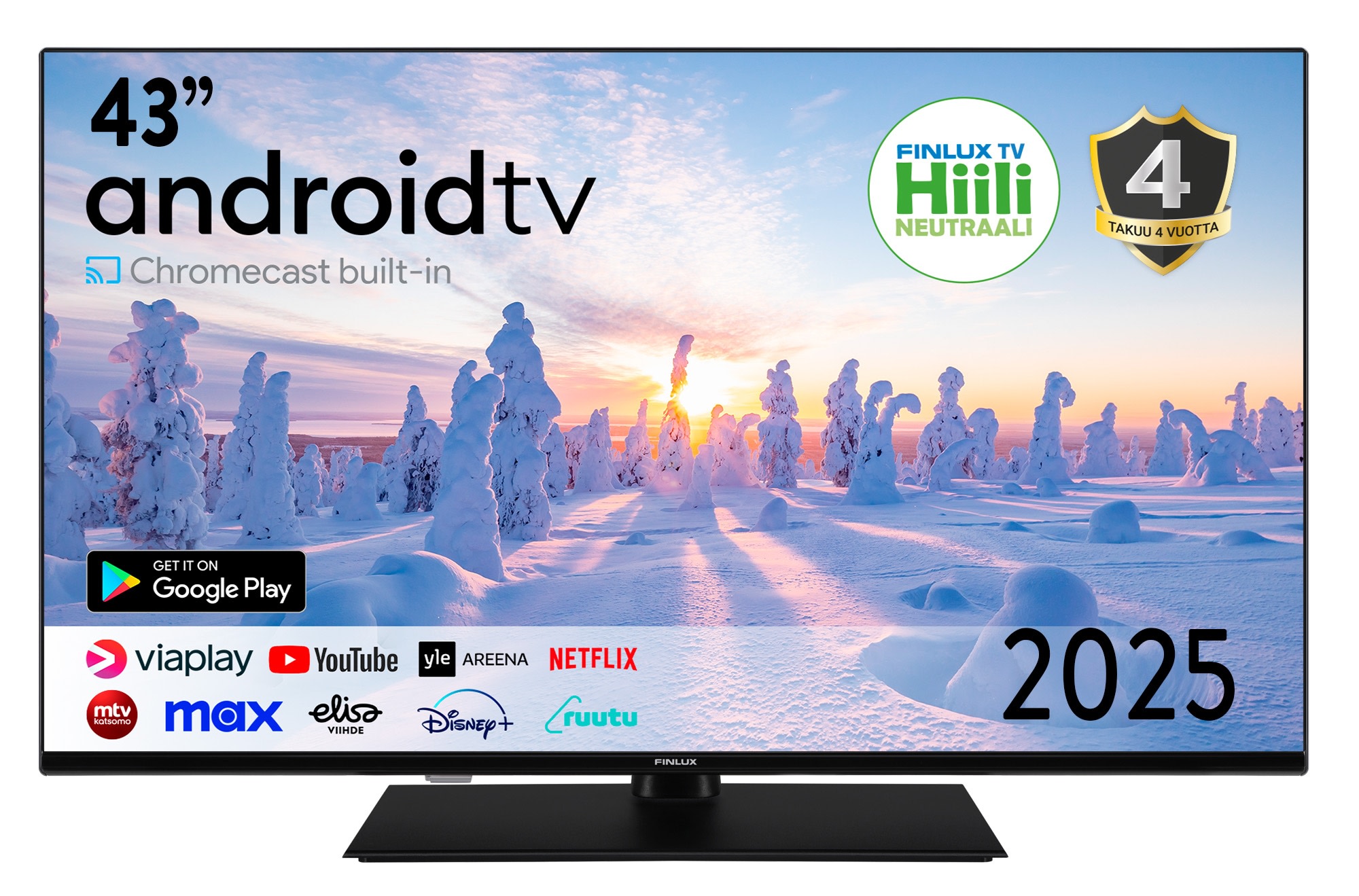 Finlux 43' G9 4K Android Smart TV (2025)