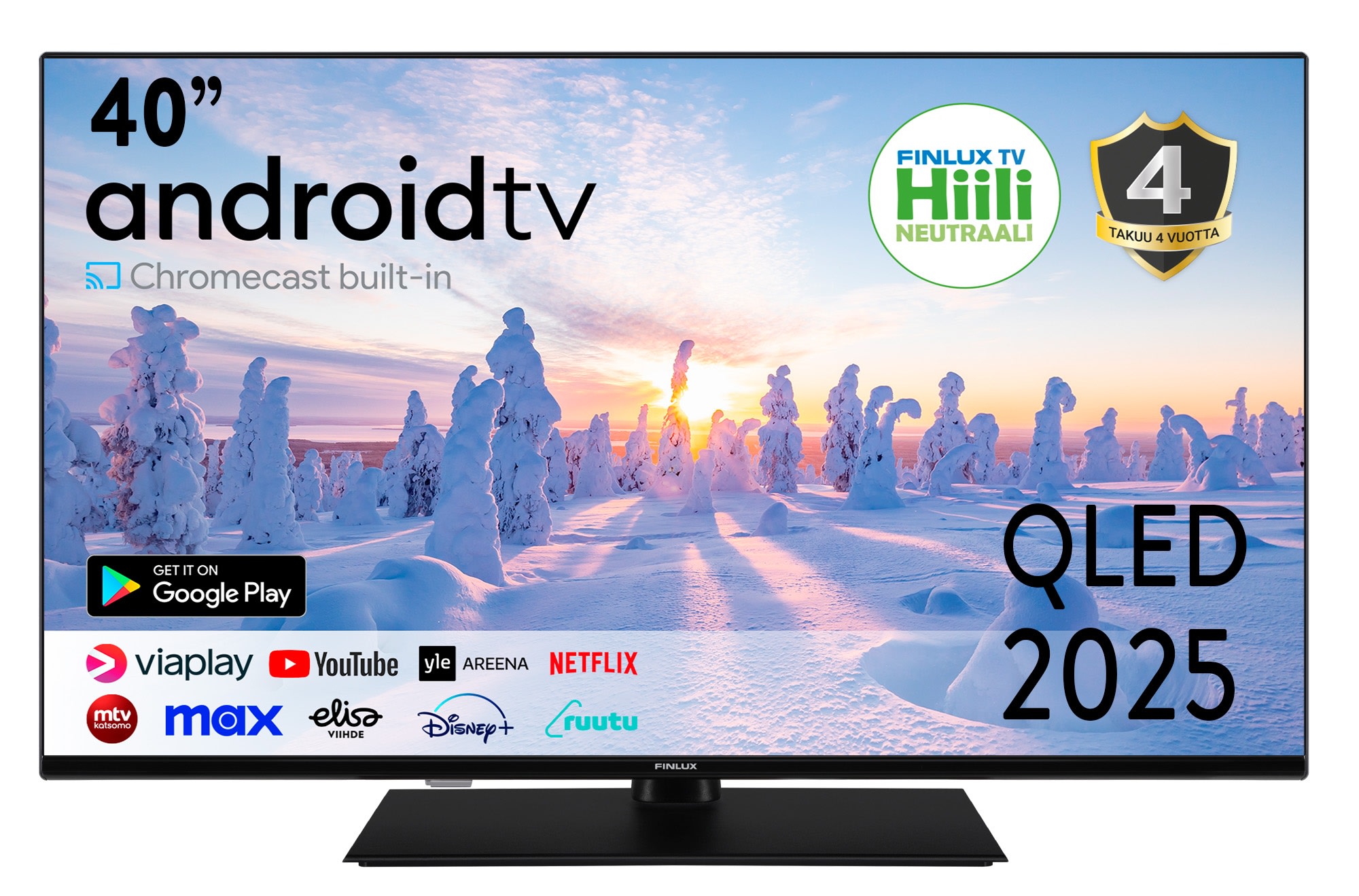 Finlux G10 40' QLED FullHD Android Smart TV (2025)