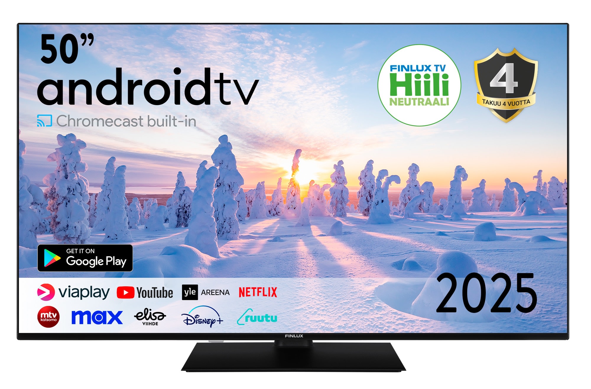 Finlux 50' G9 4K Android Smart TV (2025)