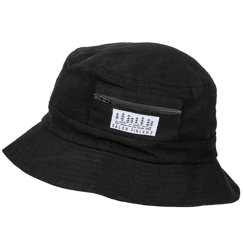 Salon Bucket Hat Classic Musta kalastajanhattu