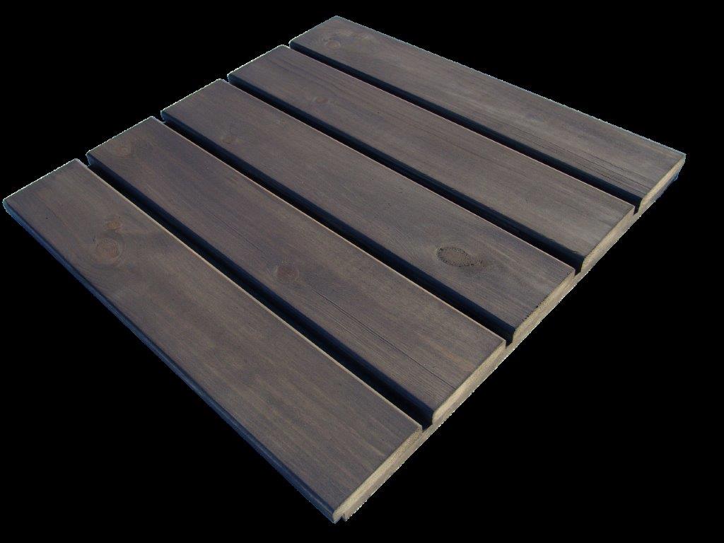 Tammiston Puu 500 x 500 mm x 16 mm grafiitin harmaa parvekelaatta