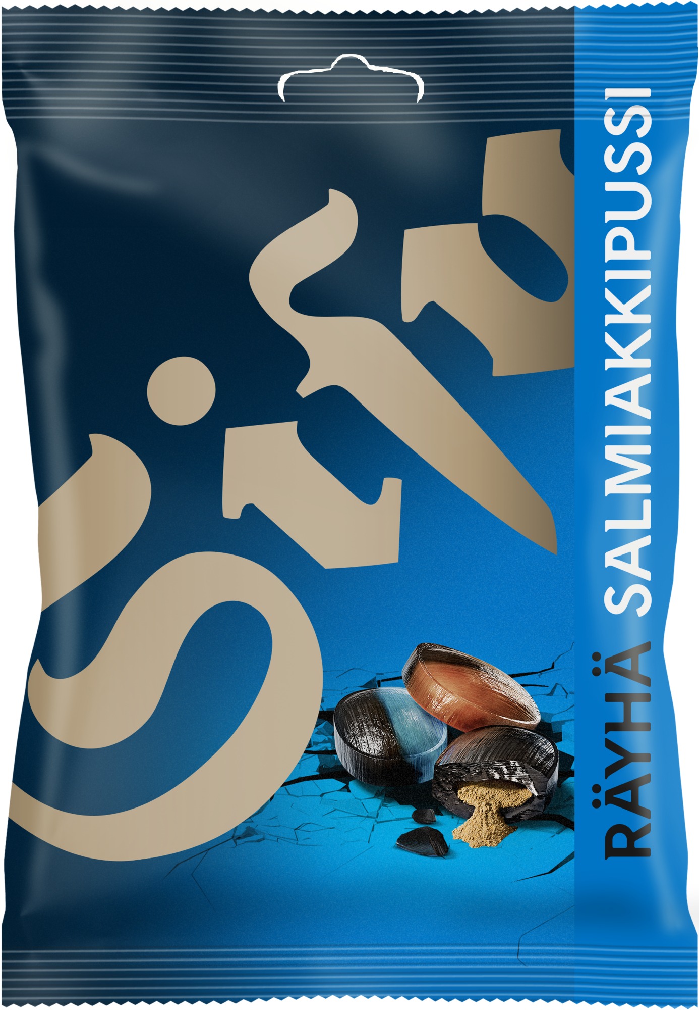 Sisu Räyhä Salmiakki 160 g karkkipussi
