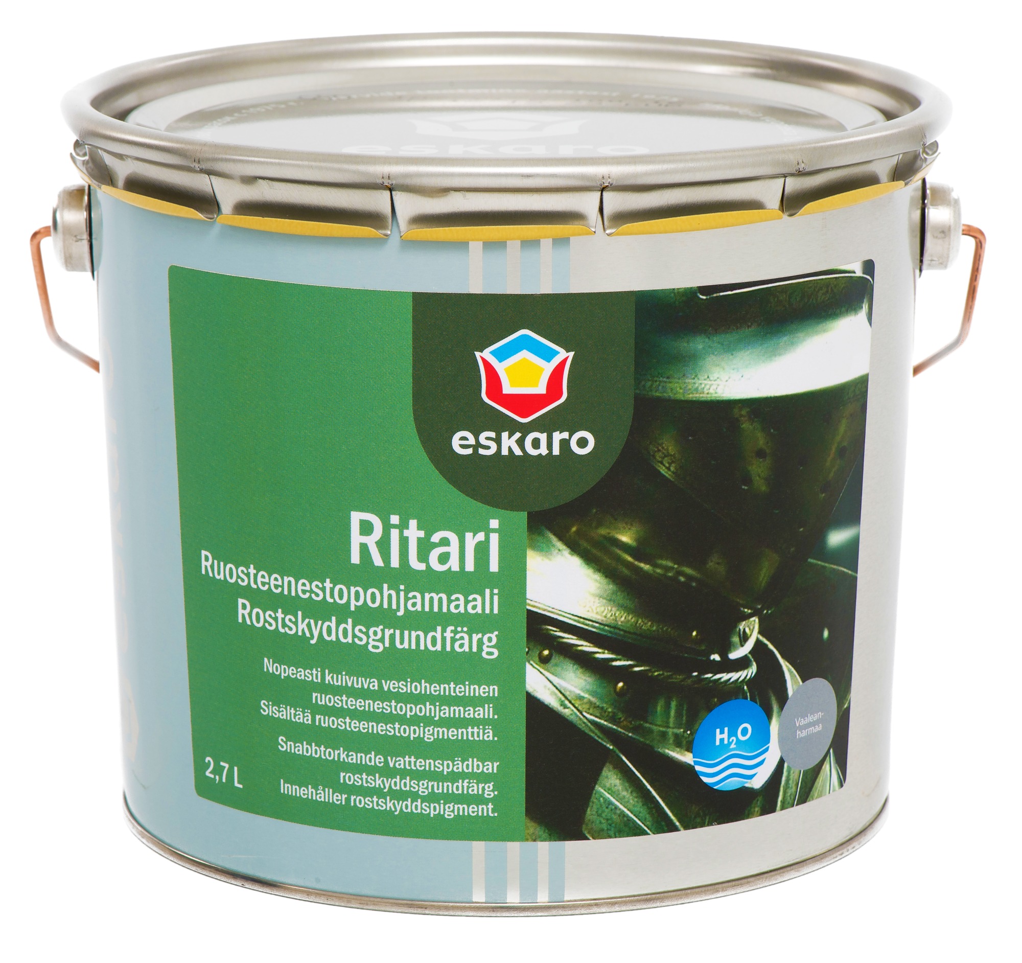 Eskaro Ritari vaaleanharmaa ruosteenestopohjamaali