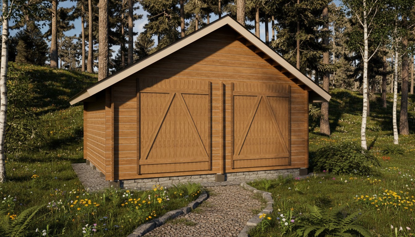 LP Garden S-XL (20m2) suora umpiseinä hirsilato