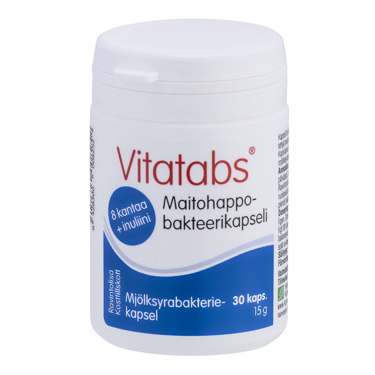 Vitatabs® Maitohappobakteeri 30 kaps. ravintolisä
