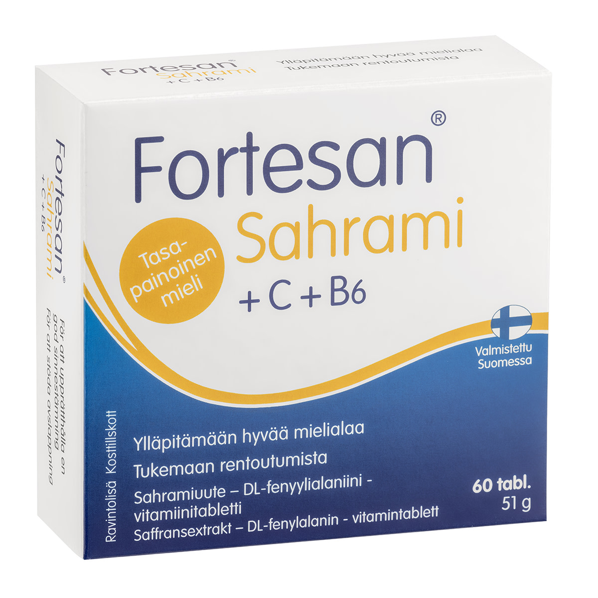 Fortesan® Sahrami + C + B6 ravintolisä