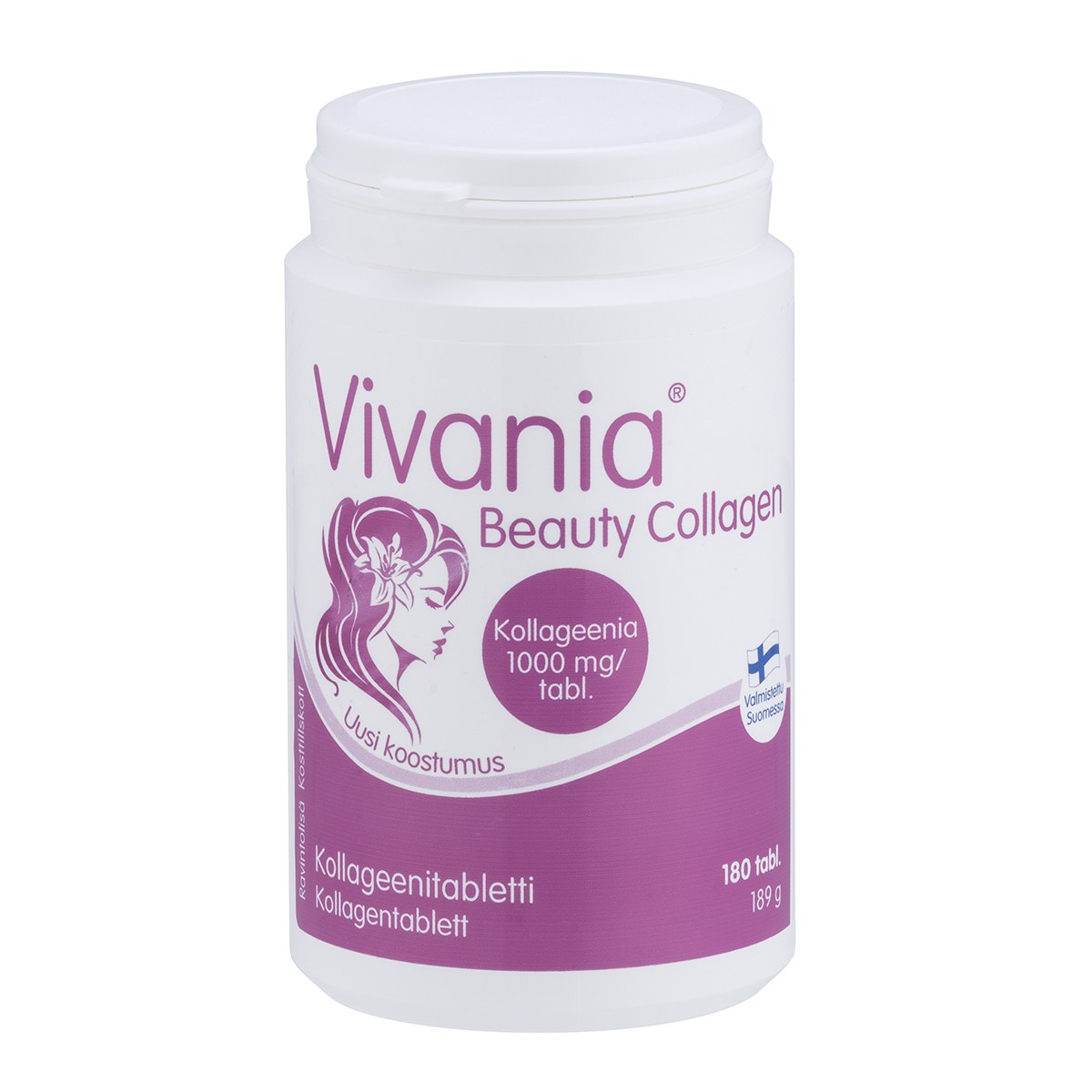 Vivania Beauty Collagen 180 tabl ravintolisä