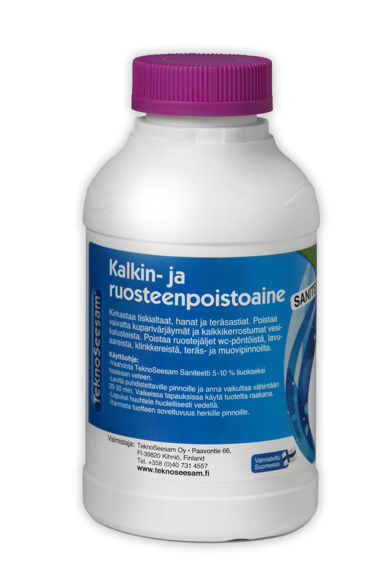 Teknoseesam Saniteetti 500 ml kalkin- ja ruosteenpoistoaine