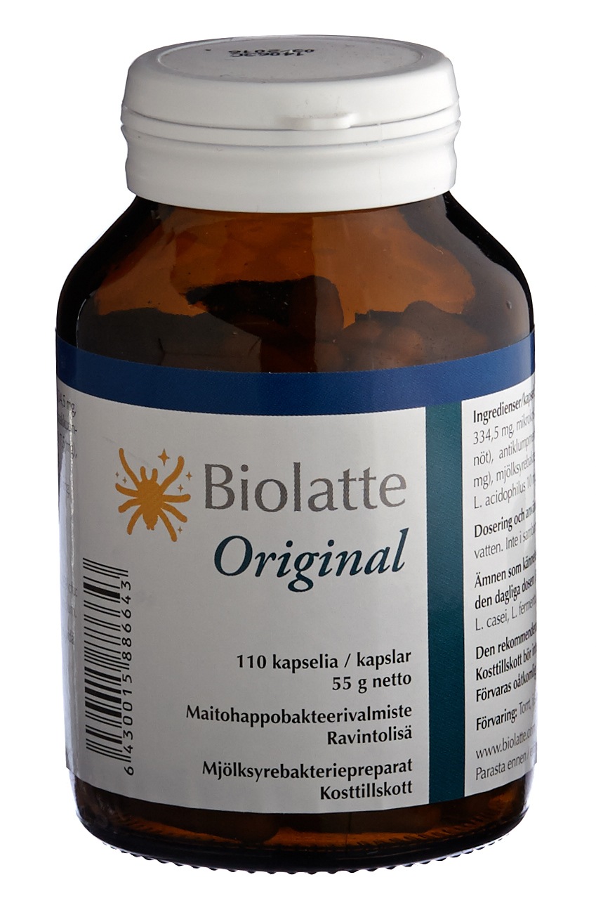 Biolatte Original 110 kaps./55 g ravintolisä