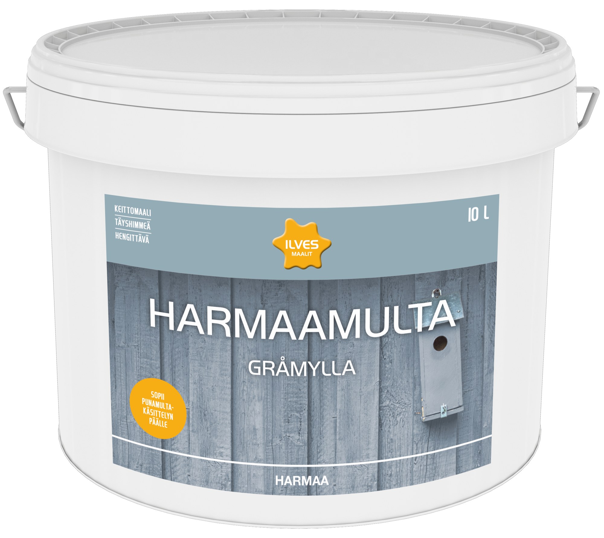 Ilves Harmaamulta 10L täyshimmeä keittomaali