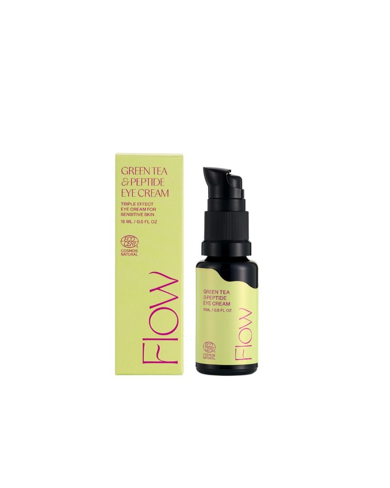 Flow Cosmetics Green Tea & Peptide Eye Cream 15 ml silmänympärysvoide