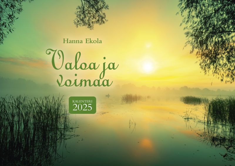 Valoa ja voimaa 2025 seinäkalenteri  