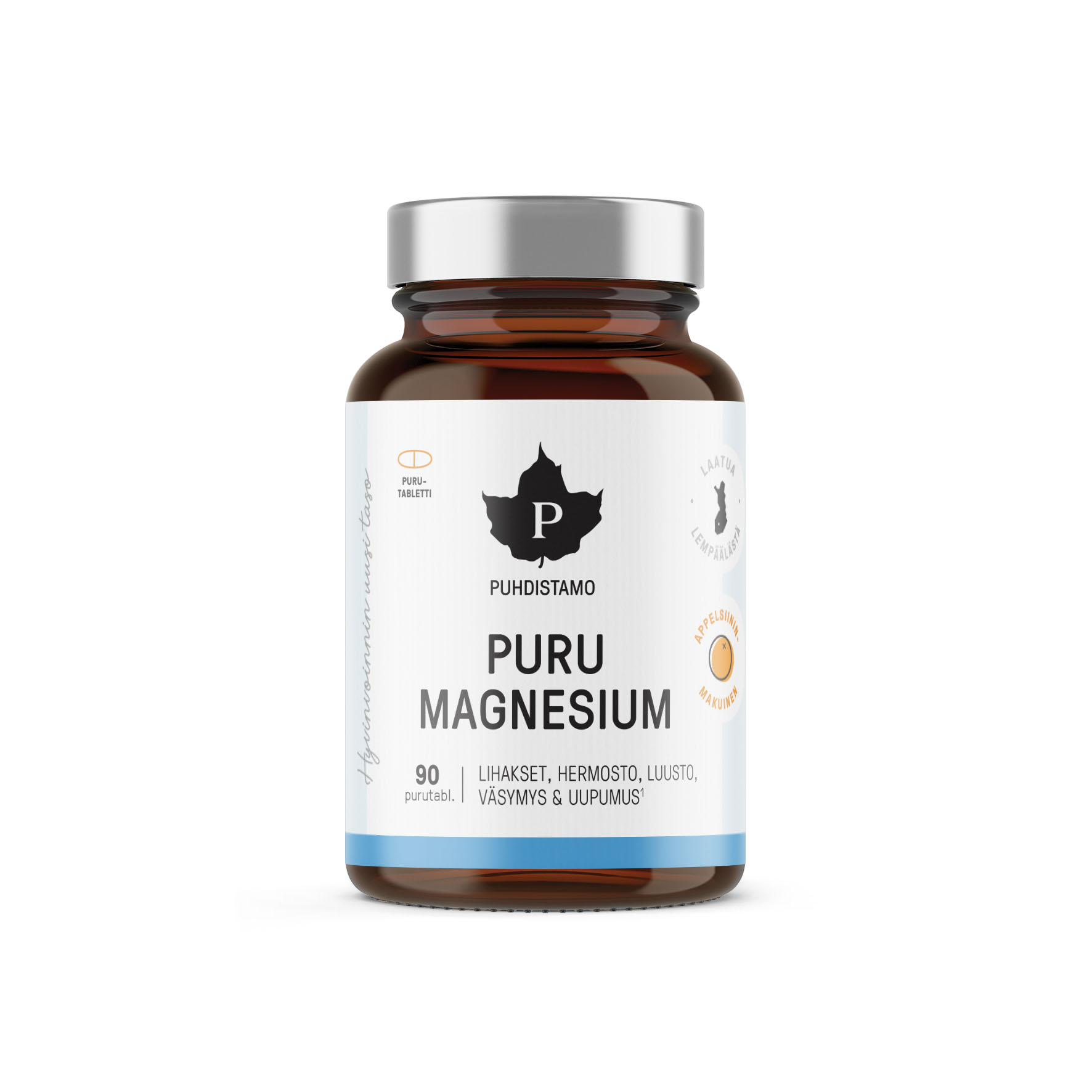 Puhdistamo puru magnesium 90tabl ravintolisä