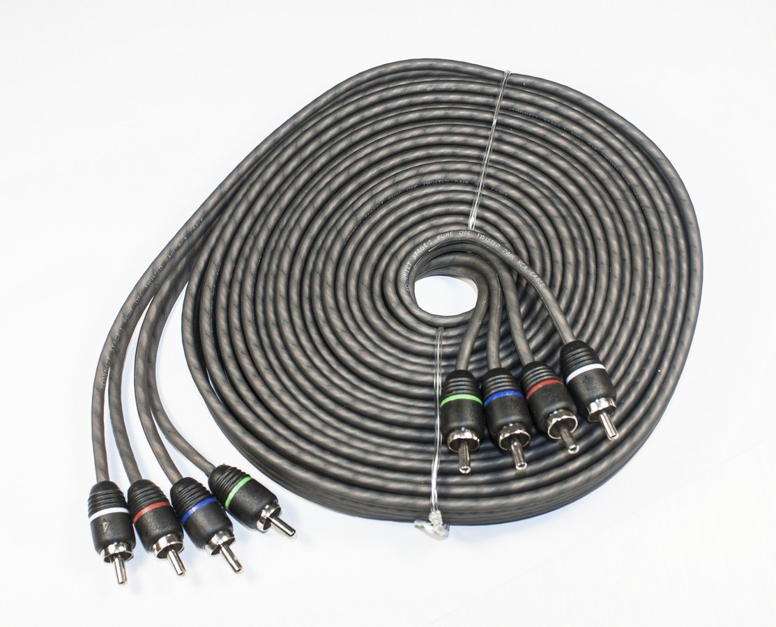 FOUR Connect 4-800156 STAGE1 5.5m, 4-kanavainen RCA-kaapeli