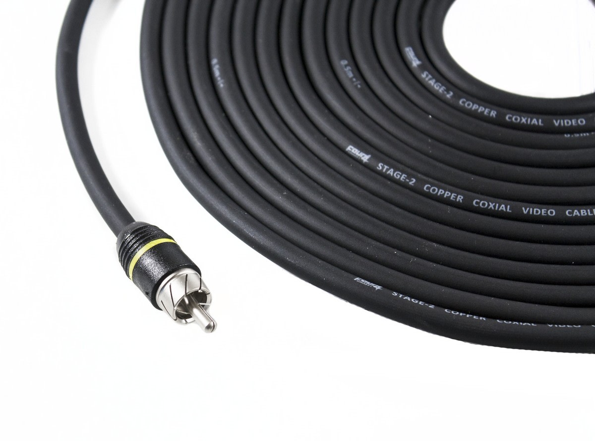 FOUR Connect STAGE2 4-800262 10.0m RCA-Videokaapeli