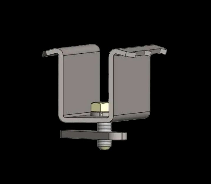 PP-tuote aurinkopaneelin välikiinnike