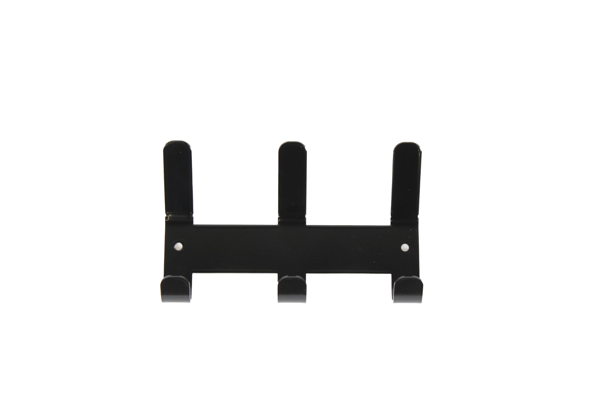 PP-tuote 3 koukkua musta naulakko