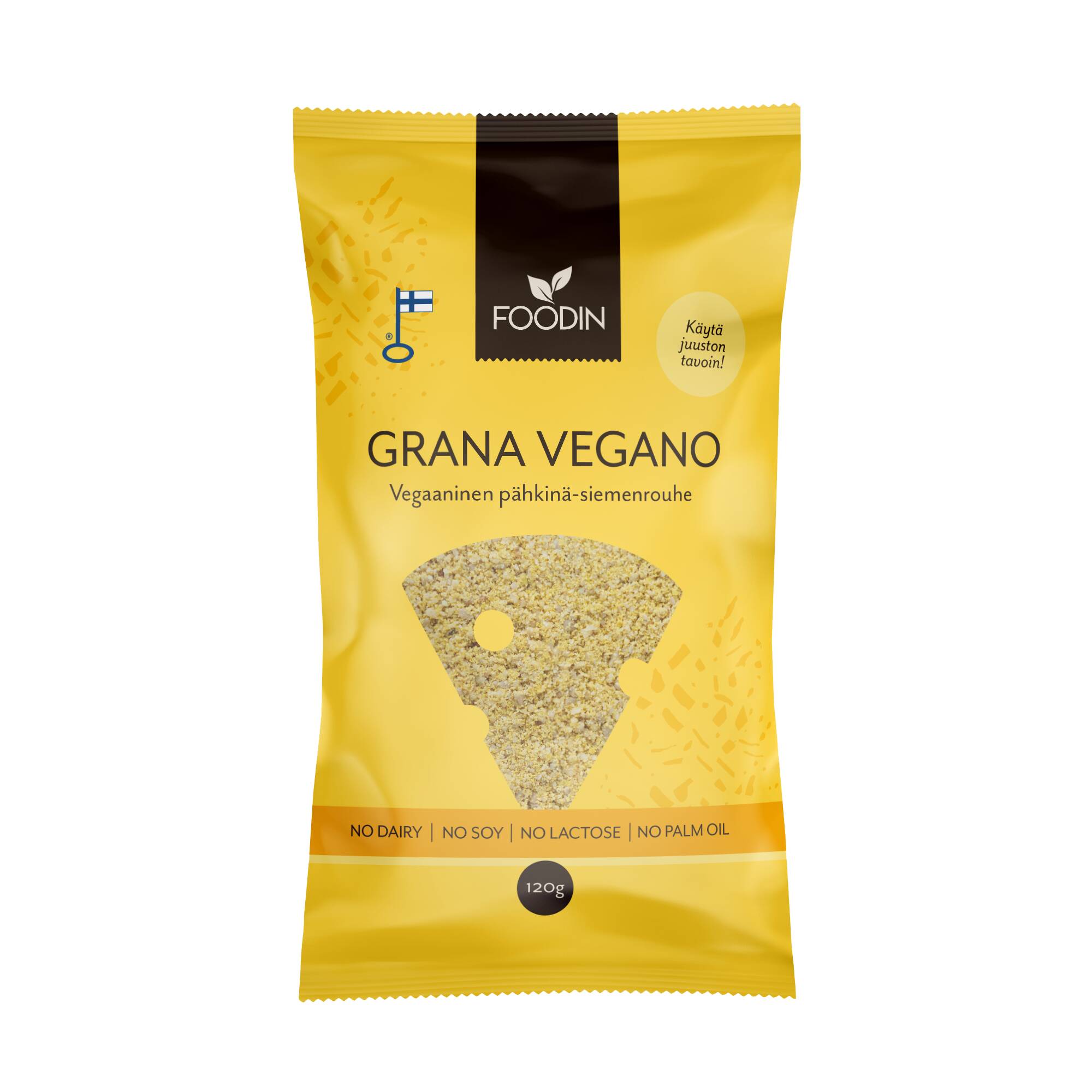 Foodin Vegaaninen 120 g paramesan