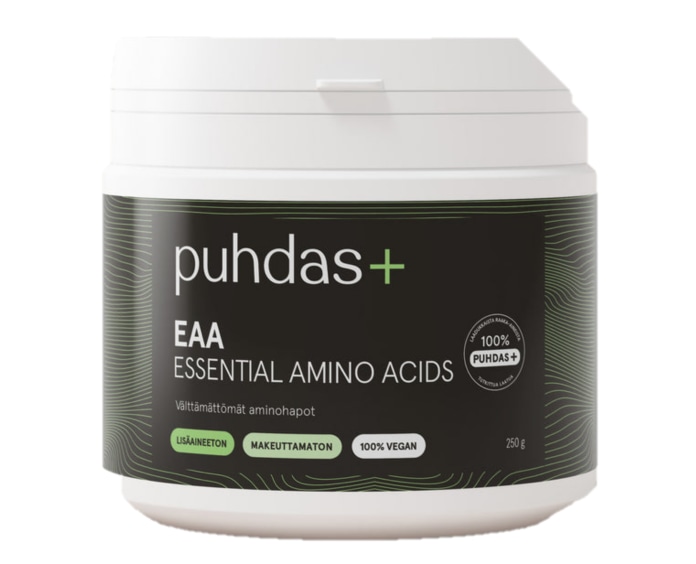 Puhdas+ EAA Essential Amino Acids 250 g aminohappovalmiste