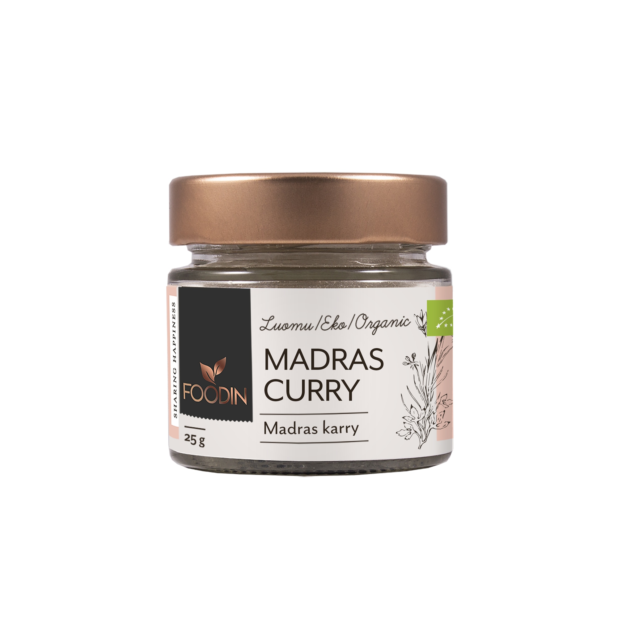 Foodin Luomu 25 g madras curry