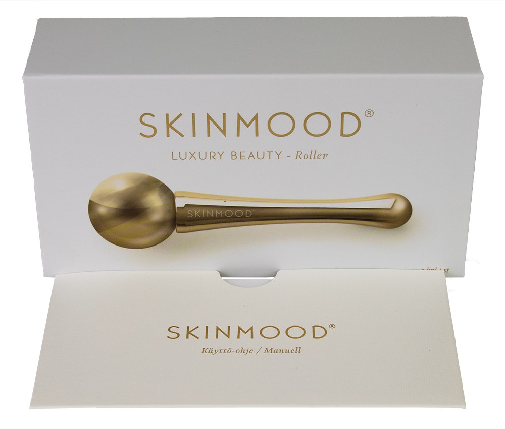 SkinMood Luxury Beauty-Roller kasvorulla