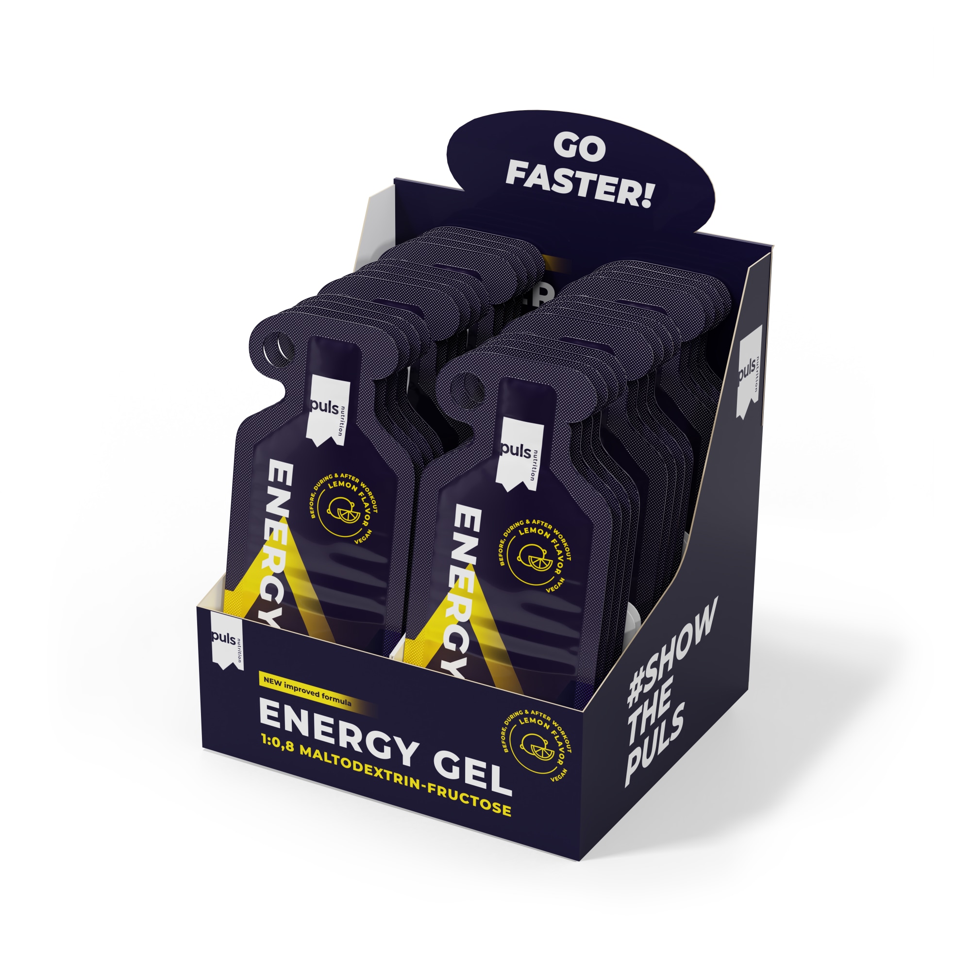 PULS Lemon 24x40 g energiageeli