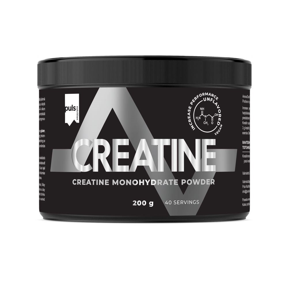 PULS Creatine 200 g kreatiinimonohydraattijauhe