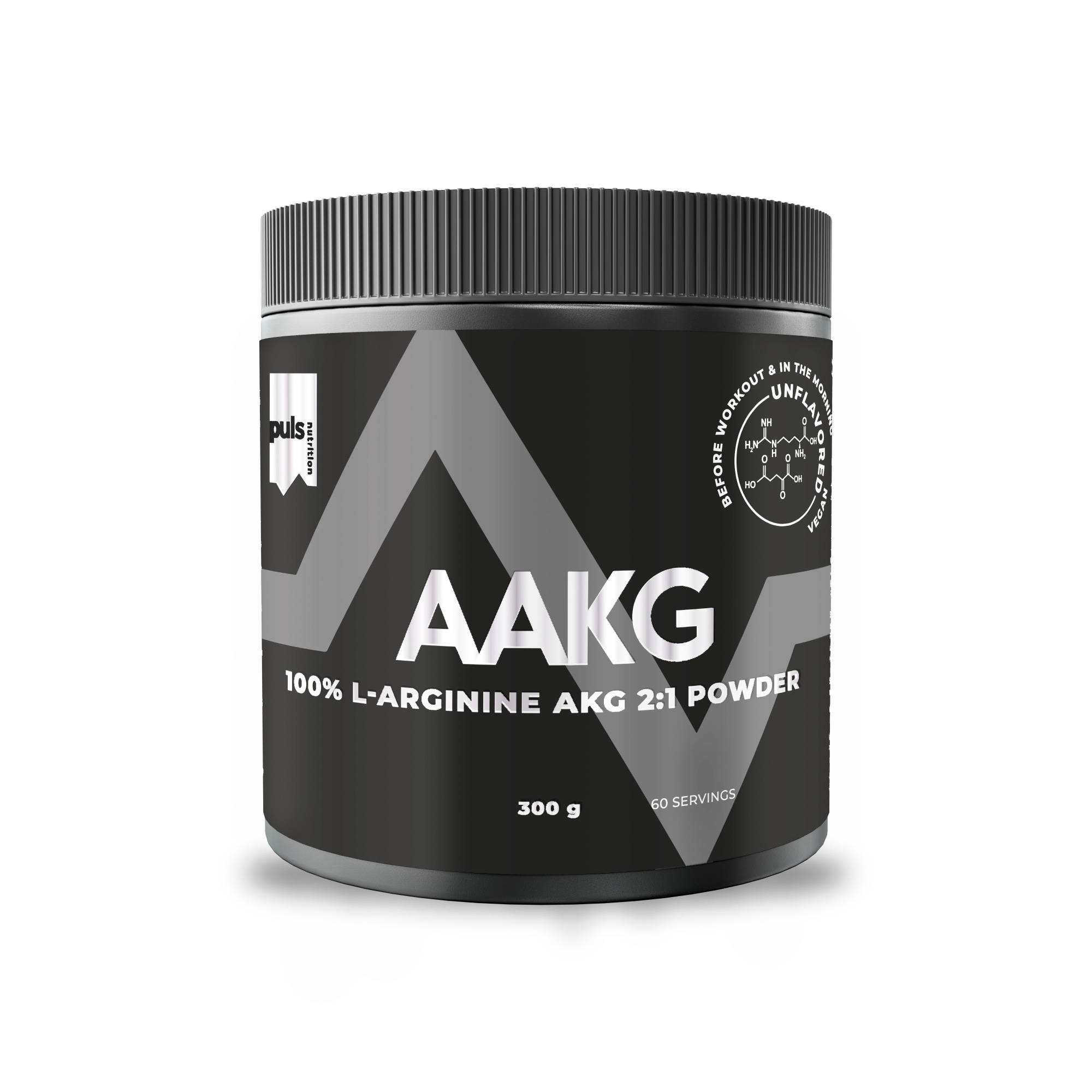 PULS L-arginiini AKG maustamaton 300g ravintolisä