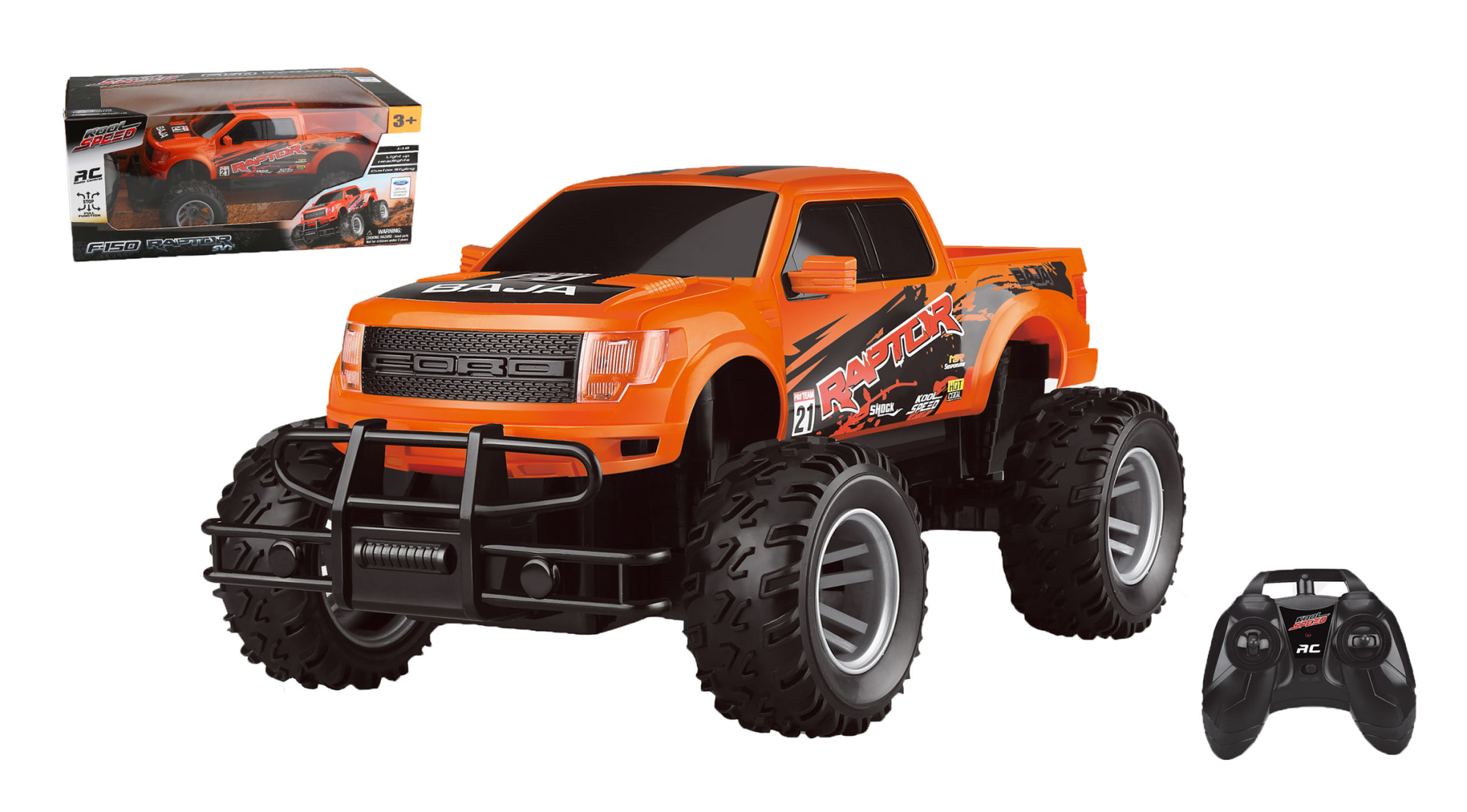 Kool Speed Ford Raptor F150 1:18 radio-ohjattava auto