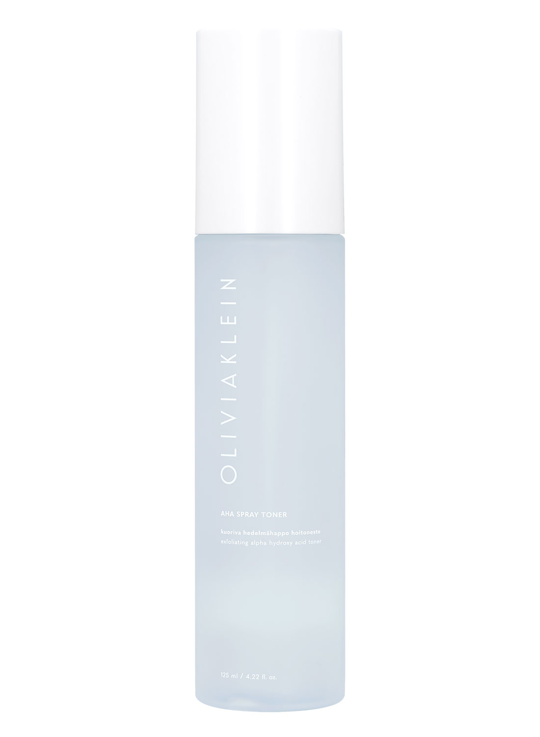 Olivia Klein AHA Spray Toner 125ml kuoriva hoitoneste