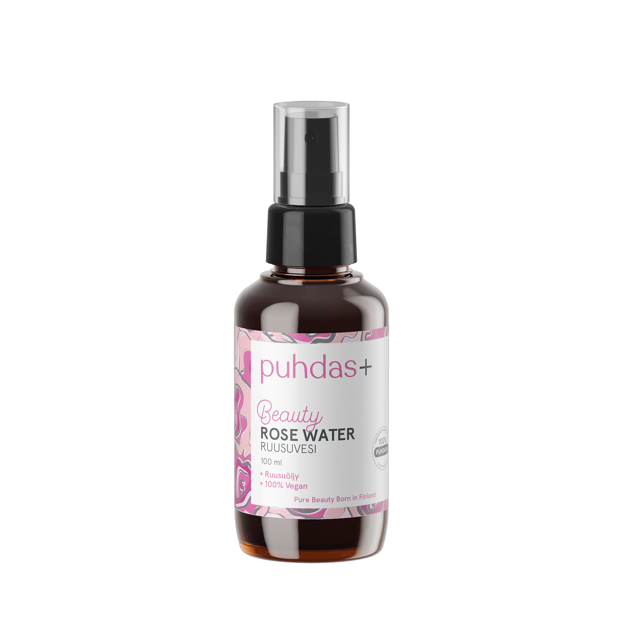 Puhdas+ Beauty Rose Water 100 ml ruusuvesi