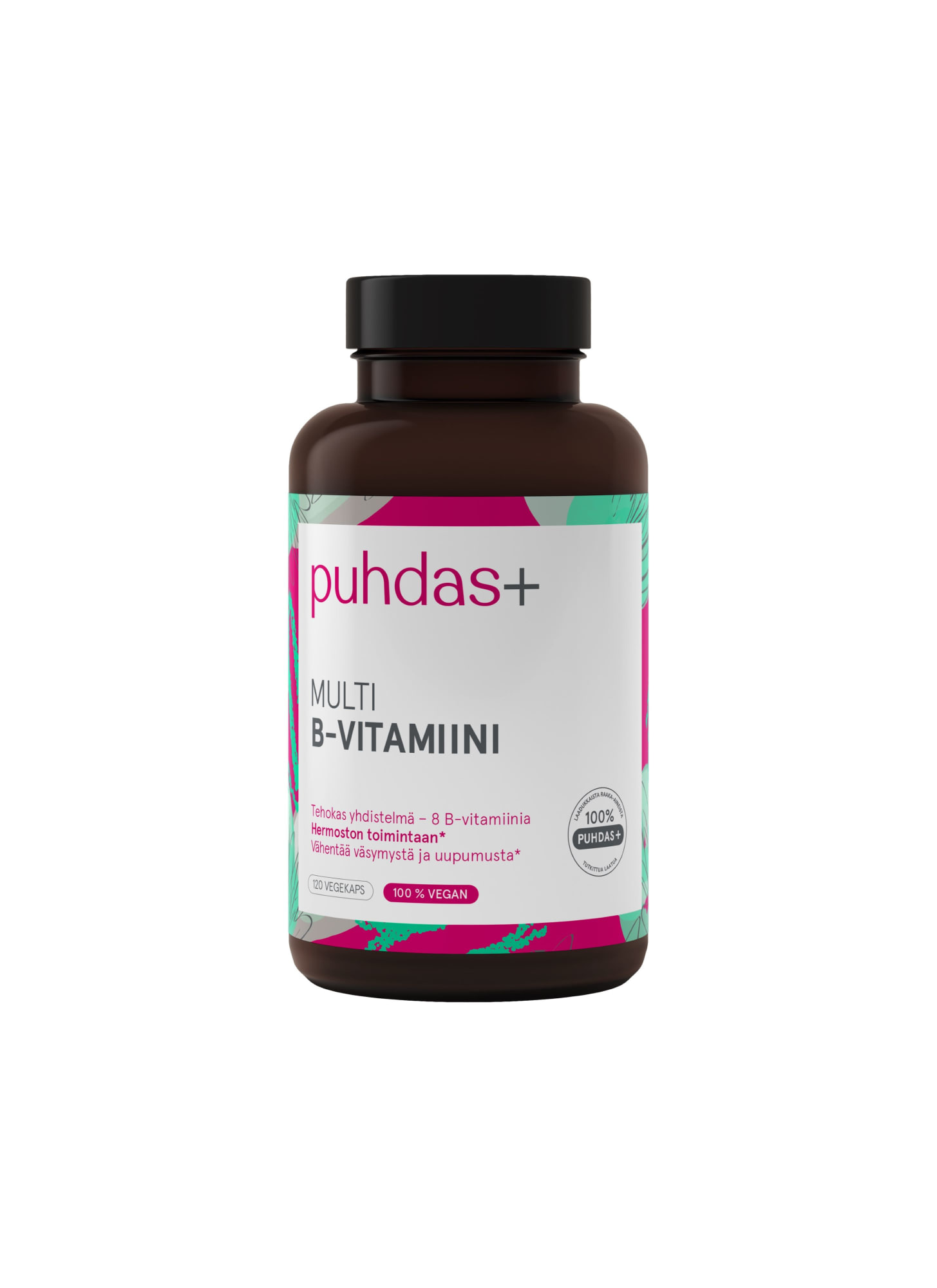 Puhdas+ Multi B-vitamiini 120 kaps ravintolisä