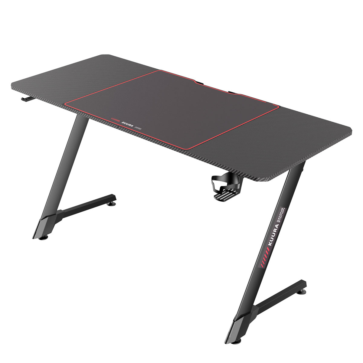 Kuura Gaming Pro 140x60 cm pelipöytä