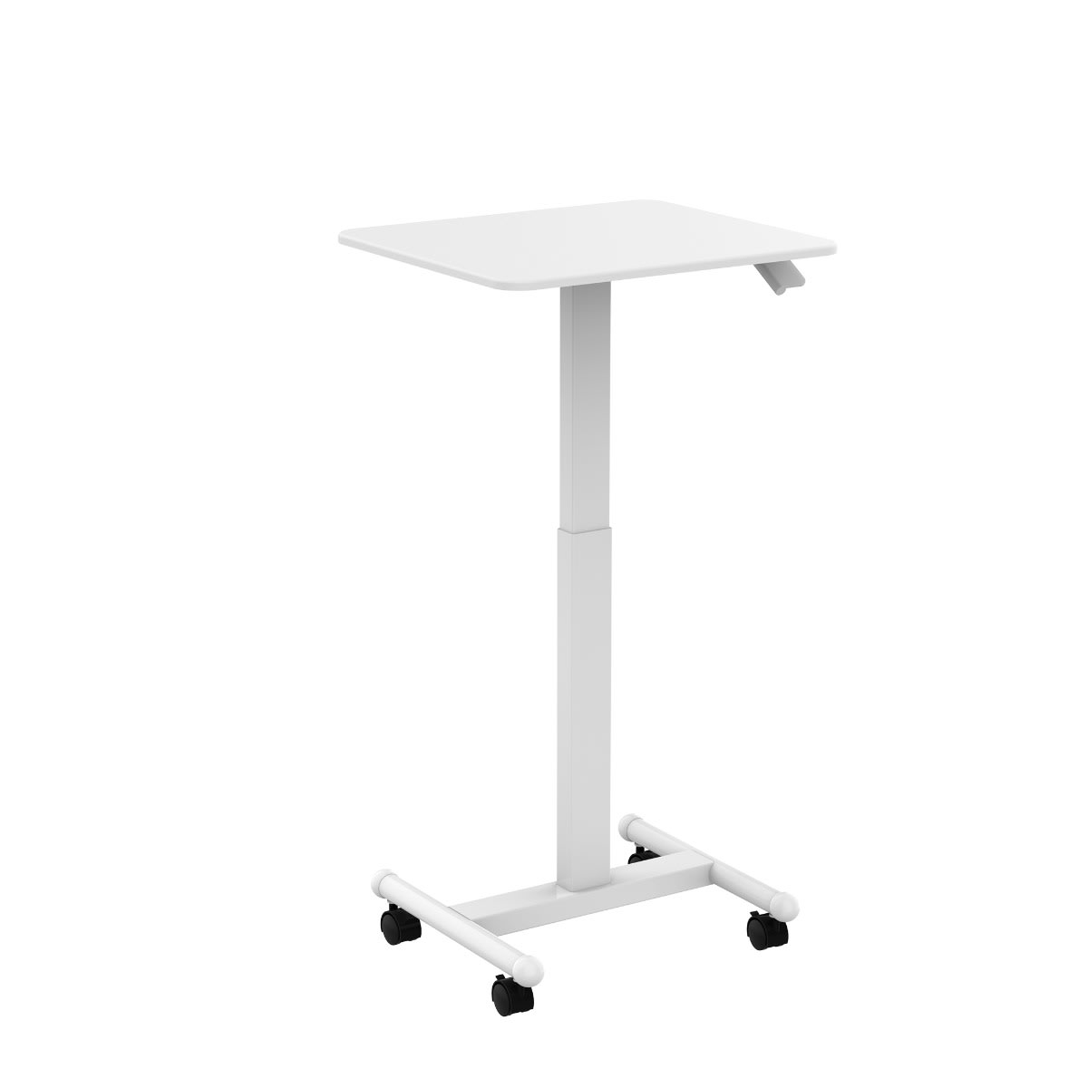 Lykke L100 60x52 cm valkoinen säädettävä pöytä