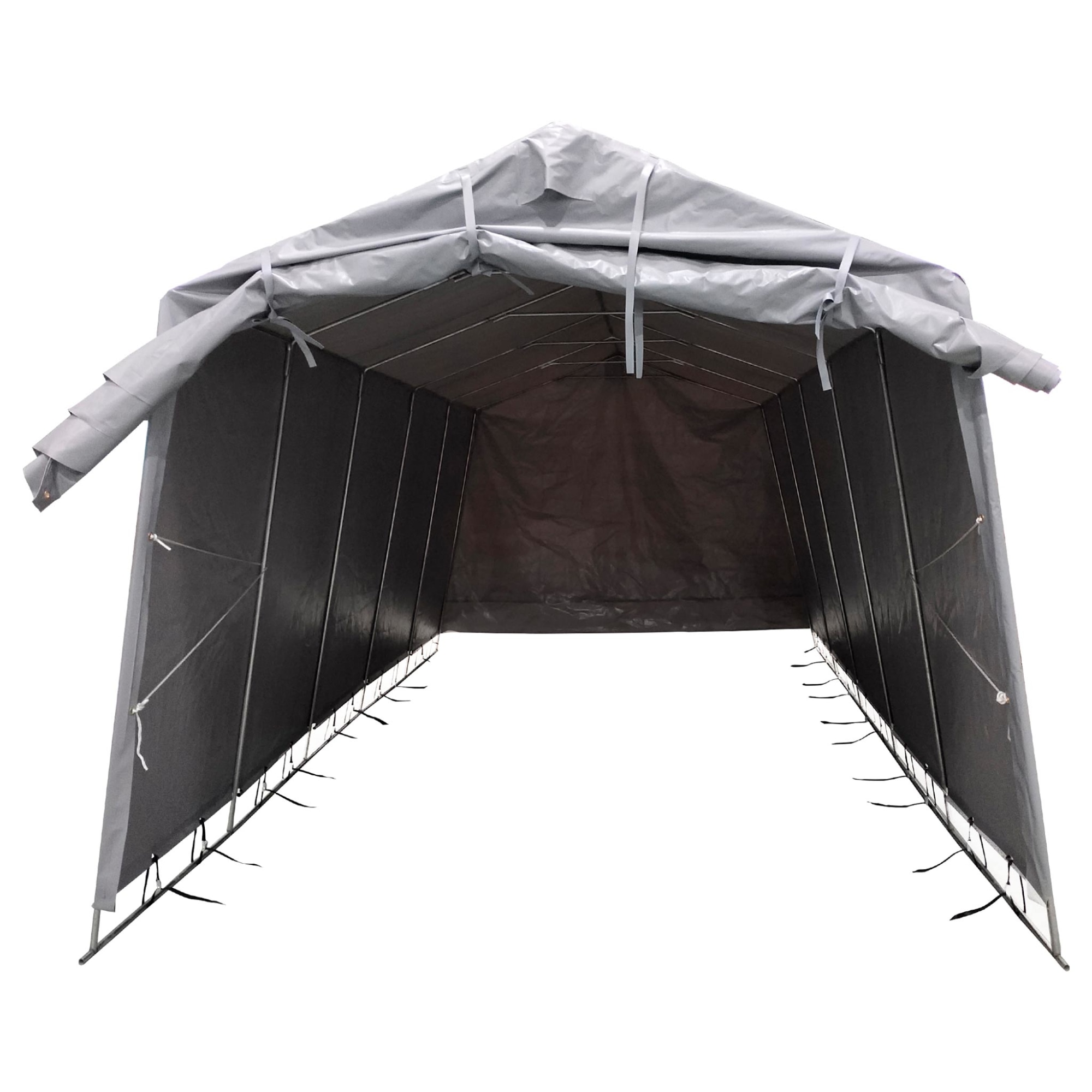 Fornorth 2,7x5,1m 350g vaaleanharmaa pressutalli
