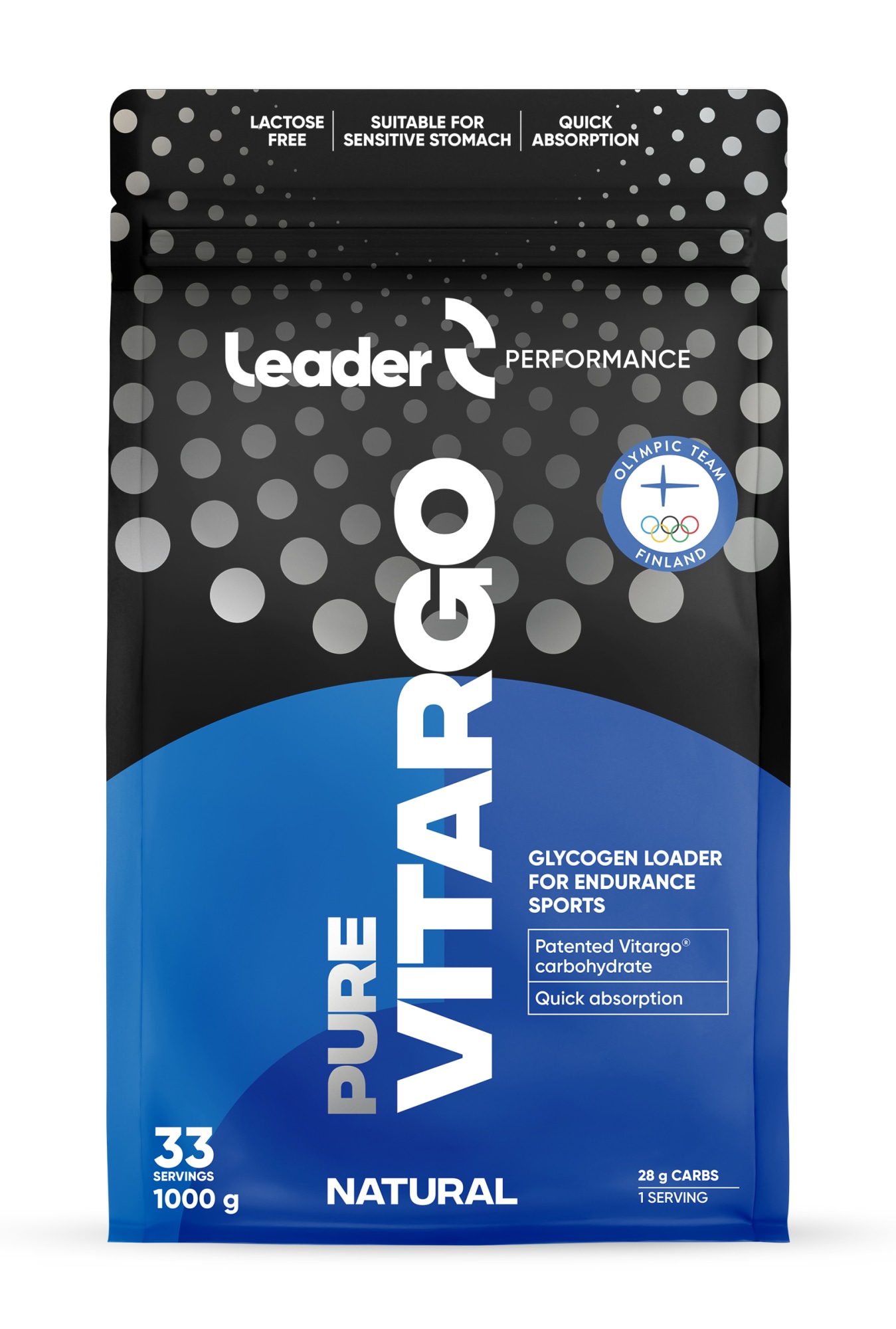 Leader Performance Vitargo Pure 1000 g hiilihydraattijauhe