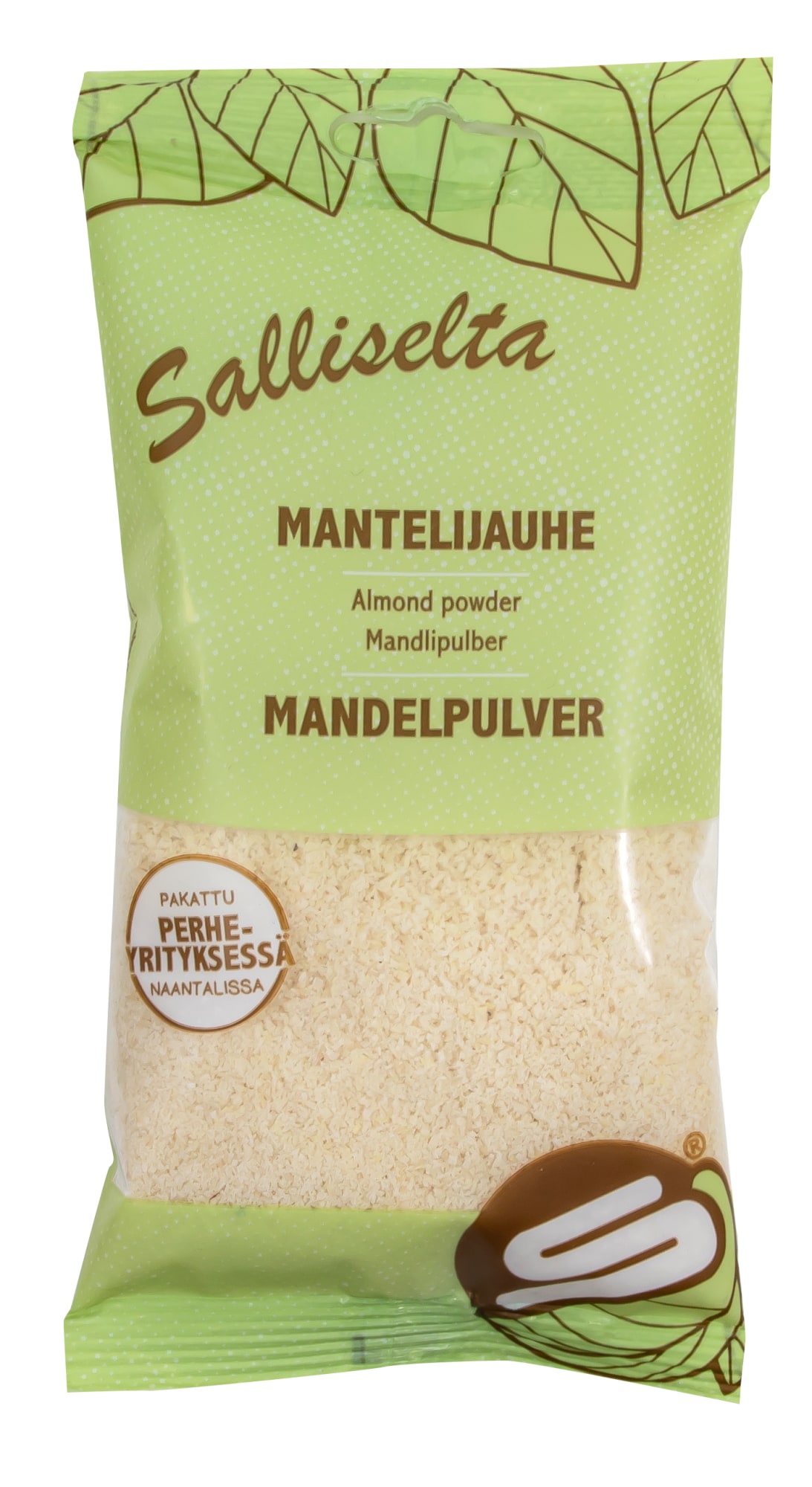 Salliselta 80 g mantelijauhe