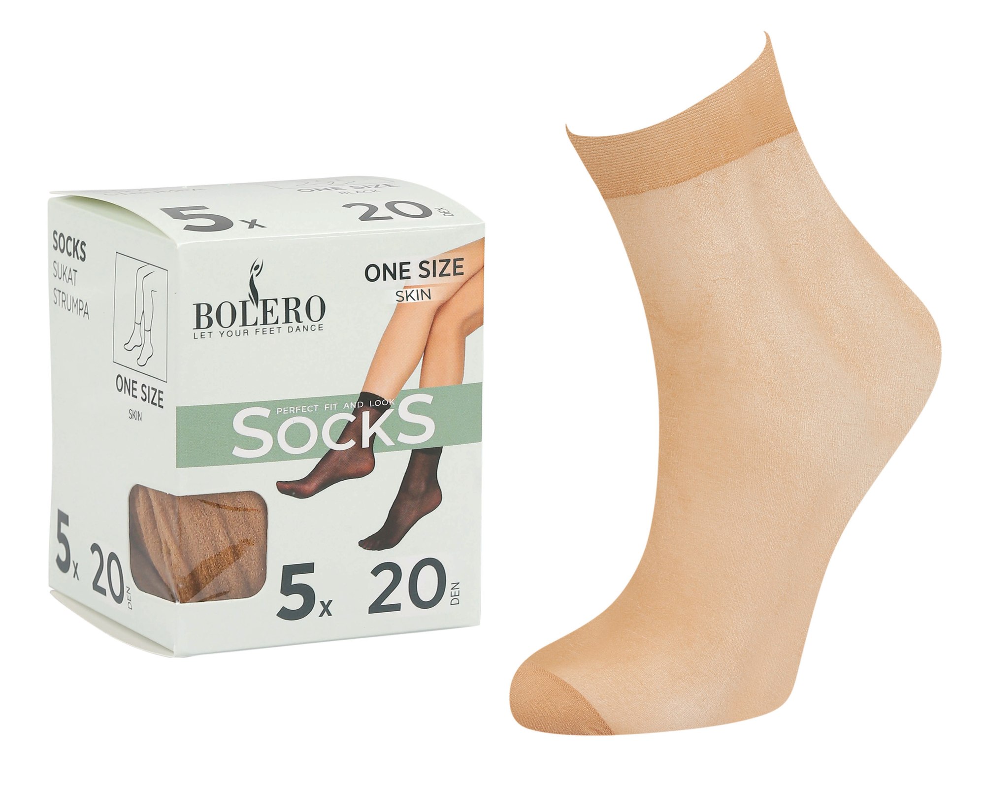 MA Fashion naisten sukat 5pack