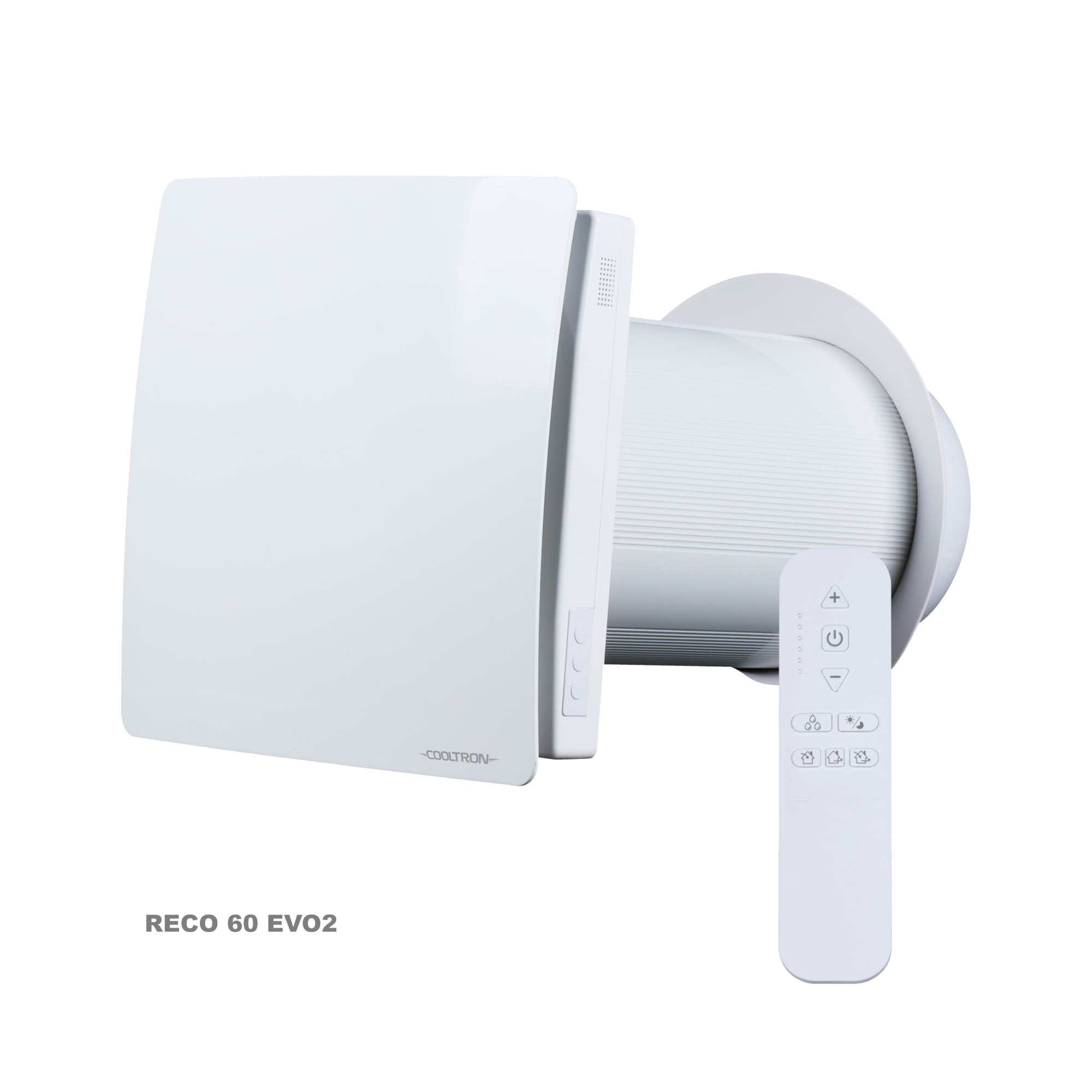 Cooltron Reco 60 EVO2 ilmanvaihtokone lämmön talteenotolla