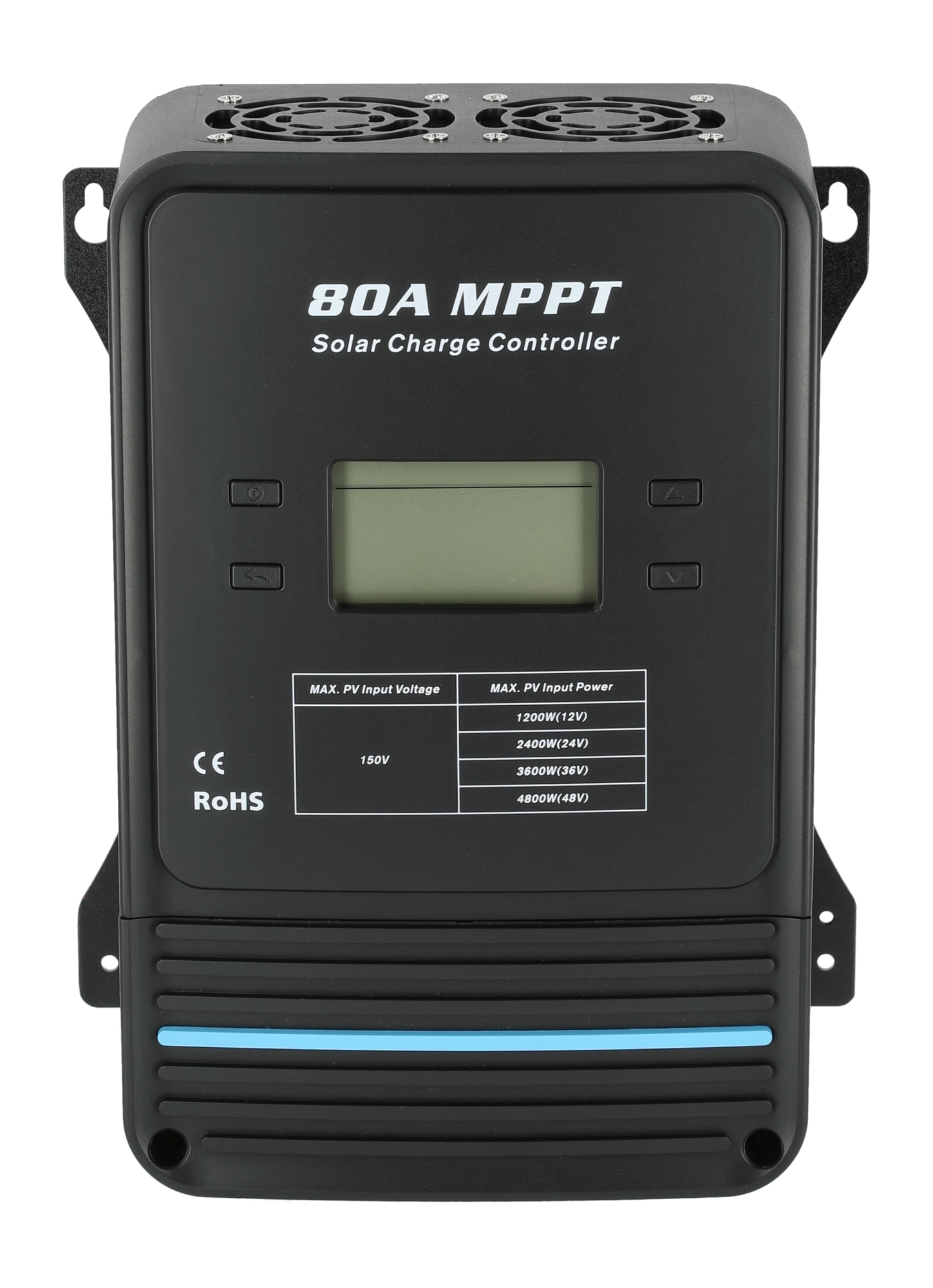 Brightsolar MPPT 12-48 V 80 A Bluetooth lataussäädin