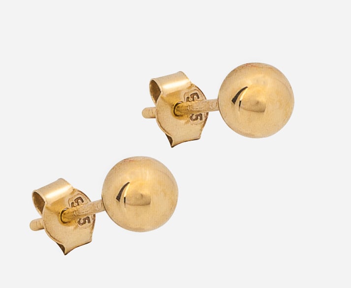 KT Kultaiset pallokorvakorut