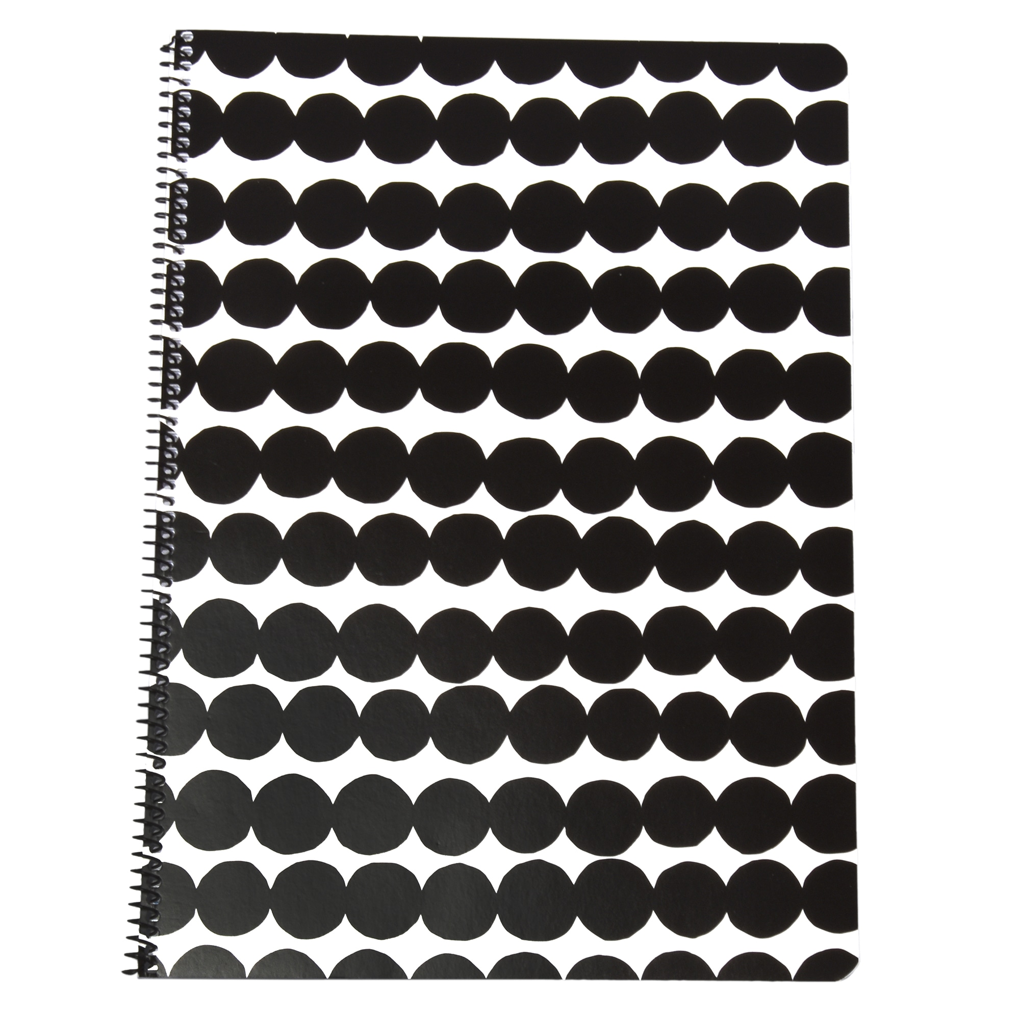 Marimekko Räsymatto mustavalkoinen A4/40 kierrevihko