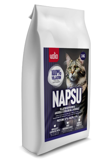 Valio Napsu 3 kg kissan kuivaruoka